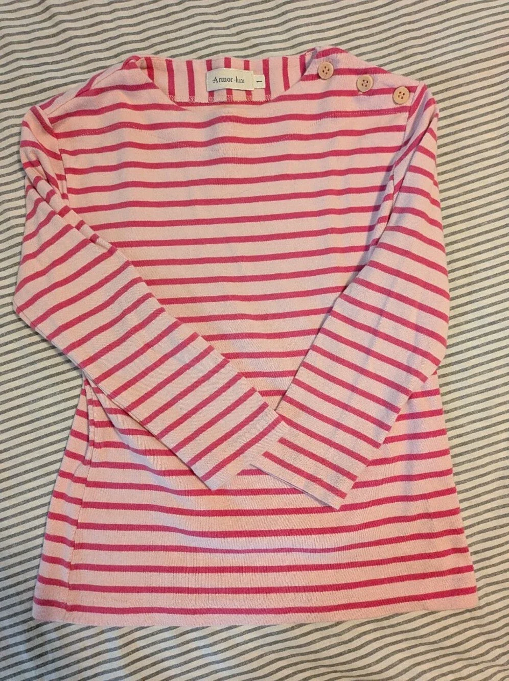 Cotton Boat Neck Shirt And Romper